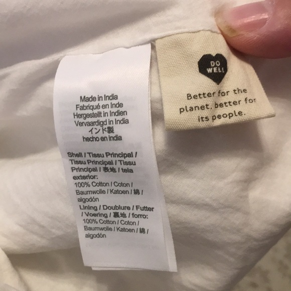 Madewell Ruffle Sleeve Wrap Mini Dress - Picture 6 of 13